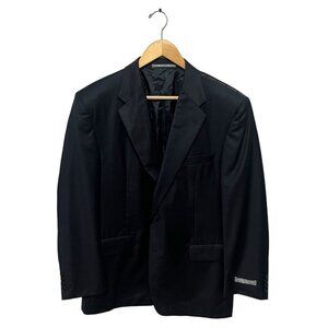 Hickey Freeman Madison Jacket Blue Size 44 Short Worsted Wool New With Tags